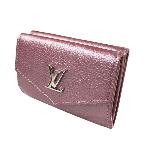 Louis Vuitton Portofoil Lock Crystal Rose Mini Wallet Handbag - Picture 1 of 6